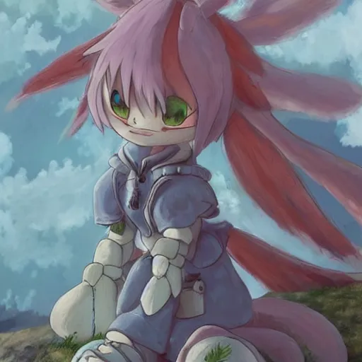 Image similar to Nanachi from Made in Abyss, Trending on Artsration