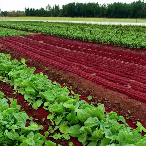 Image similar to dwight schrute beet farm