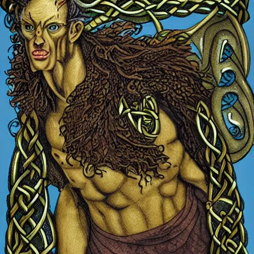 Image similar to celtic mythology creature