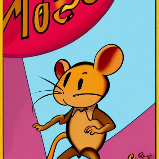 Prompt: a mouse in the style of 1930s cartoons