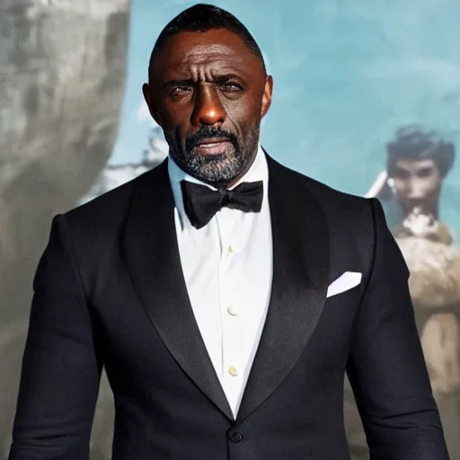 Image similar to idris elba as james bond