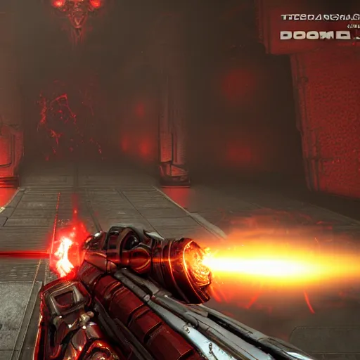 Image similar to doom slayer from doom eternal, photography