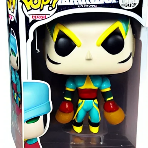 Image similar to funkopop of masked vega from street fighter