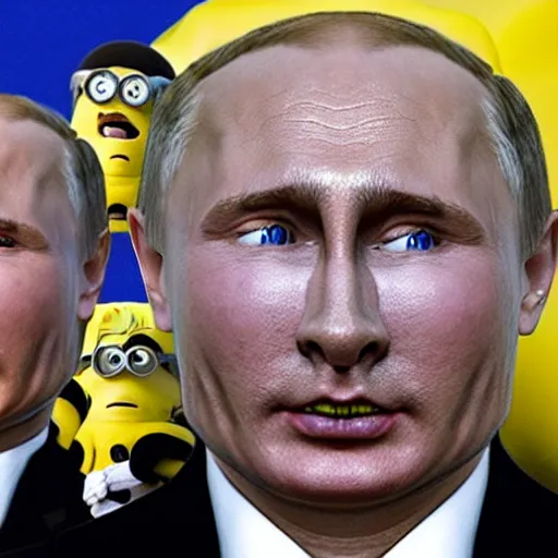 Prompt: Putin as Minion