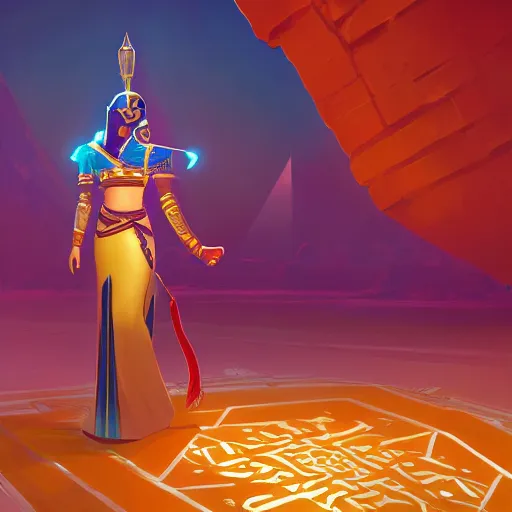 Image similar to egyptian princess in her royal chambers icon vector minimalist warcraft, loftis, cory behance hd by jesper ejsing, by rhads, makoto shinkai and lois van baarle, ilya kuvshinov, rossdraws global illumination