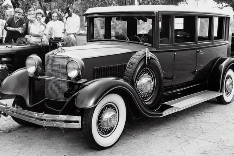 Image similar to shakira as a 1 9 3 0 cadillac