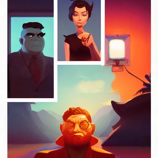 Image similar to face icon stylized minimalist pulp fiction, loftis, cory behance hd by jesper ejsing, by rhads, makoto shinkai and lois van baarle, ilya kuvshinov, rossdraws global illumination