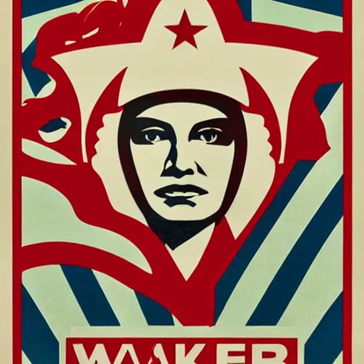 Image similar to walker - texas - ranger poster by shepard fairey