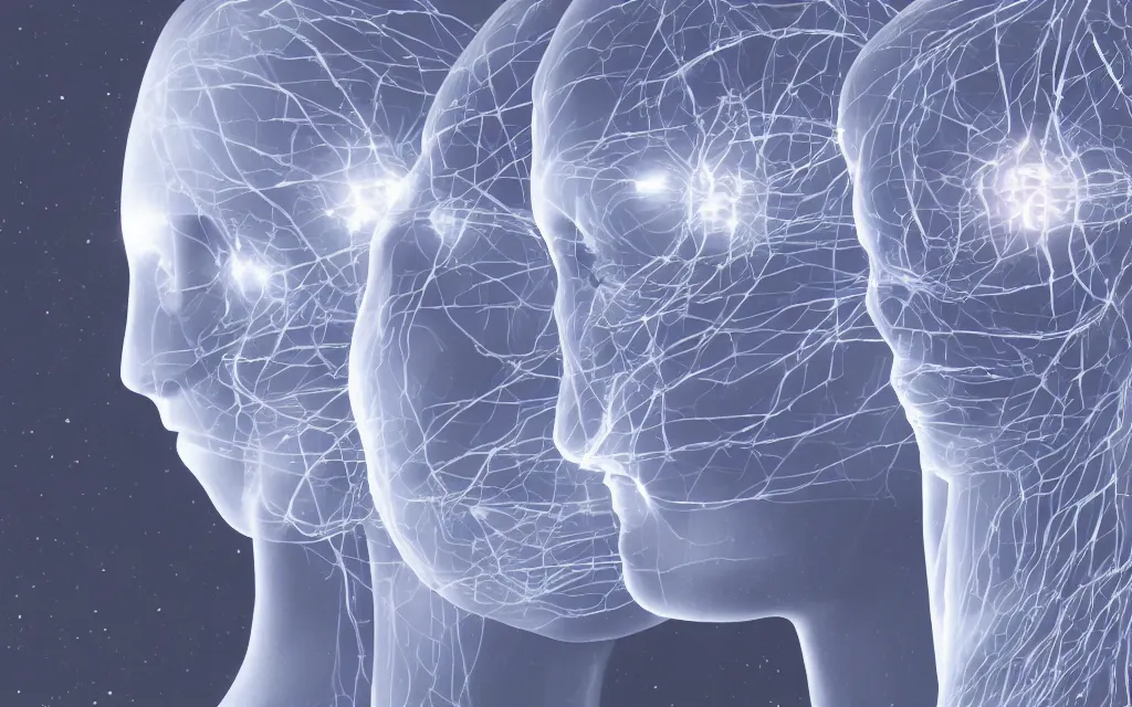 Image similar to neural synchronization between two people