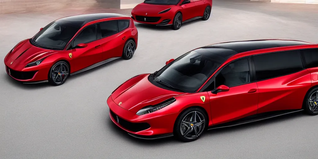 Image similar to “2022 Ferrari Minivan”