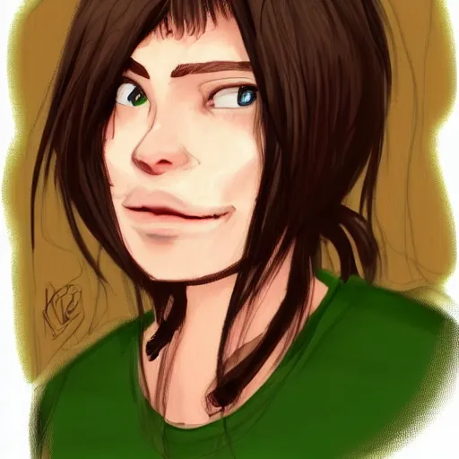 Prompt: my friend matt if he was a girl, realistic, rtx