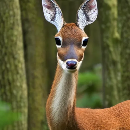 Image similar to live action bambi, 8k resolution, full HD, cinematic lighting, award winning, anatomically correct