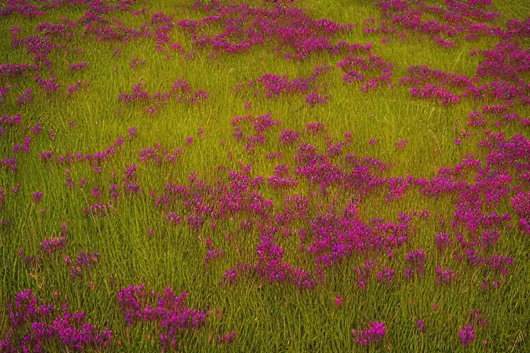 Image similar to large meadow, close up by filip hodas by moebius