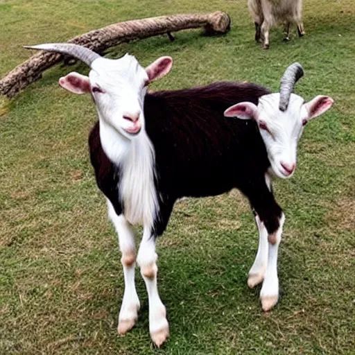 Prompt: taylor - swift - goat hybrid