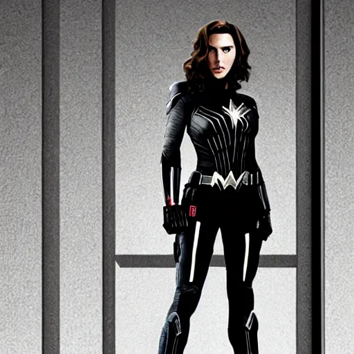 Image similar to gal gadot as black widow