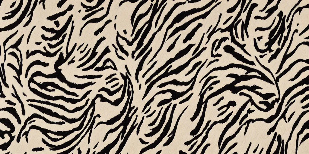 Prompt: lion with zebra patterned fur w-H 576