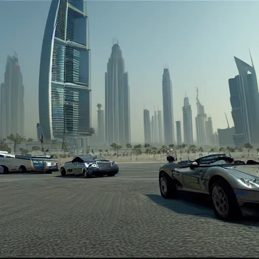 Image similar to gta : dubai, by weta