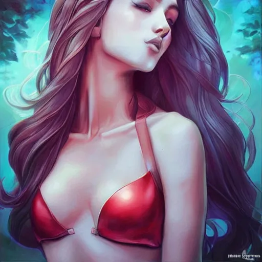 Image similar to art by artgerm