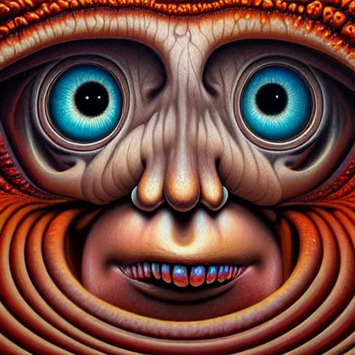 Image similar to leper messiah. by naoto hattori, hyperrealistic photorealism acrylic on canvas