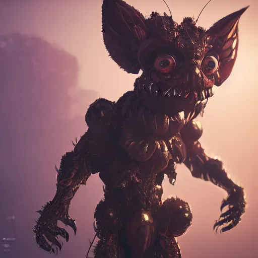 Image similar to cute virus Character, hyper detailed art station parabolic lighting contest winners unreal engine trending on artstation, cinematic, hyper realism, high detail, octane render, 8k