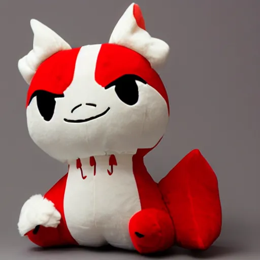 Prompt: cute fumo plush of an angry girl putting on a valiant attempt to appear perfectly calm