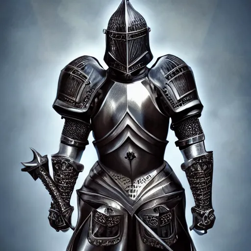 Image similar to knight soldier close up standing in beautiful armor and horn helmet, detailed digital artwork, symmetrical, highly detailed, highly accurate, deep aesthetic, 8 k, highly ornate intricate details, cinematic lighting, rich colors, ray tracing, hyperrealistic, photorealistic, cinematic landscape, trending on artstation,