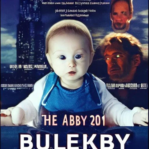 Image similar to the baby at the end of 2 0 0 1 except it's stanley kubrick cinematic dramatic realistic 8 k