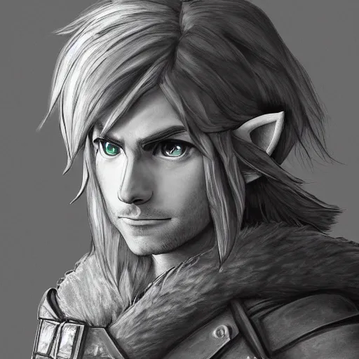 Prompt: A masterpiece ultra detailed portrait of Link from the legend of zelda in the style of Rembrandt, artstation