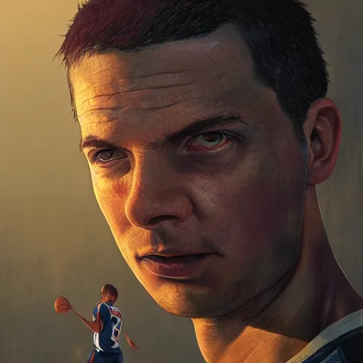 Image similar to highly detailed portrait steve curry basketball player in gta v, stephen bliss, unreal engine, fantasy art by greg rutkowski, loish, rhads, ferdinand knab, makoto shinkai and lois van baarle, ilya kuvshinov, rossdraws, tom bagshaw, global illumination, radiant light, detailed and intricate environment