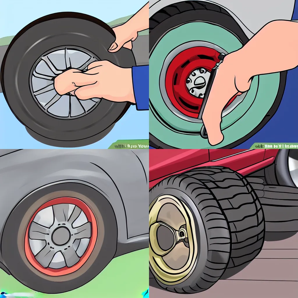 Prompt: wikihow how to refill your tires with beans