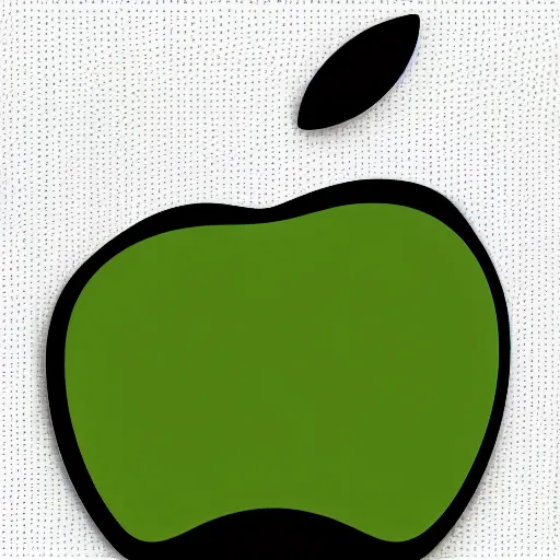 Image similar to android as apple logo