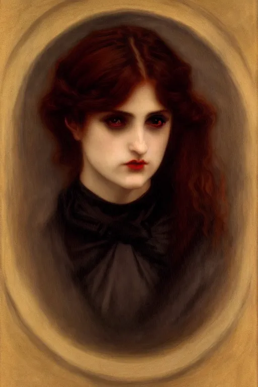 Prompt: victorian vampires painting by rossetti bouguereau, detailed art, artstation