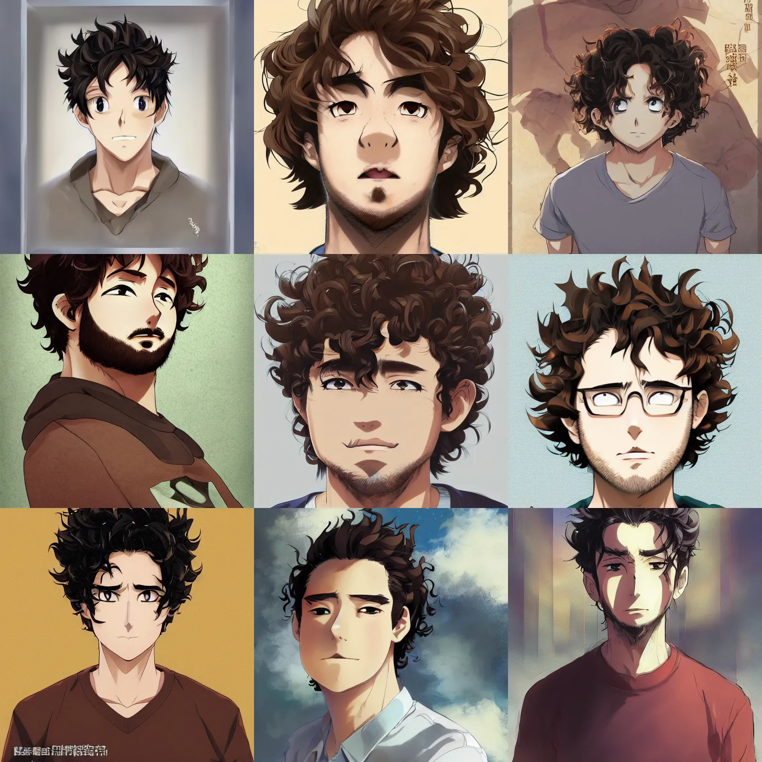 How To Draw Male Hair Styles, Step by Step, Drawing Guide, by Dawn -  DragoArt