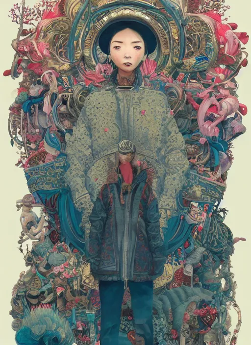 Image similar to yunnan people : : by martine johanna and simon stalenhag and chie yoshii and casey weldon and wlop : : ornate, dynamic, particulate, rich colors, intricate, elegant, highly detailed, centered, artstation, smooth, sharp focus, octane render, 3 d