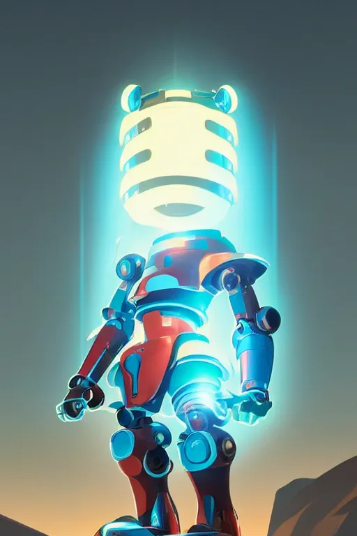 Image similar to metabots medabots medarotto medarot robot minimalist comics helmet mask neon cybereye, behance hd by jesper ejsing, by rhads, makoto shinkai and lois van baarle, ilya kuvshinov, rossdraws global illumination ray tracing hdr radiating a glowing aura