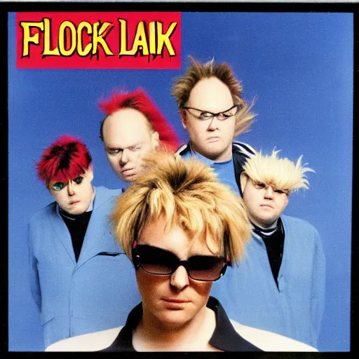 Image similar to flock of seagulls album cover