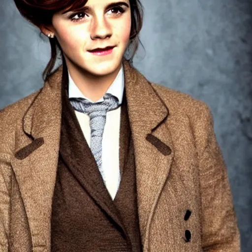 Prompt: Sherlock Holmes played by Emma Watson