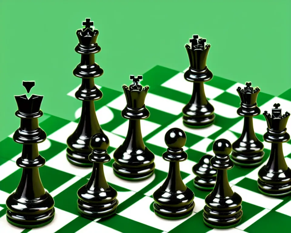 Green Chess Pieces On A Dark Background, 3d Illustration Of Green Pawns  Choosing The Best Way Forward Instead Of The Worst One, Right Path Concept,  Hd Photography Photo Background Image And Wallpaper