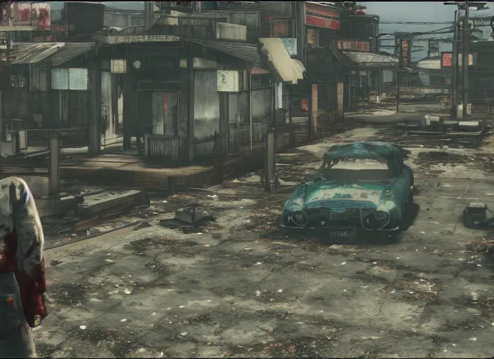 Prompt: japan in fallout 4