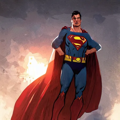 Prompt: Superman as a soldier in Arma 3, gorgeous, beautiful, intricate, highly detailed, digital painting, artstation, oppressive lighting, concept art, sharp focus, illustration, art by greg rutkowski and alphonse mucha