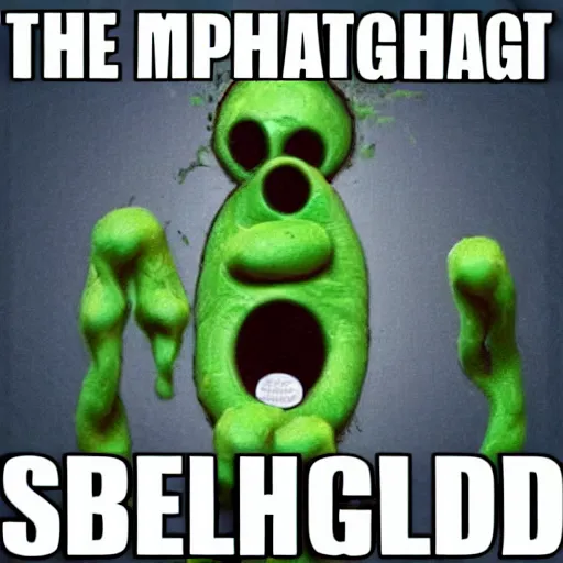 Image similar to the sphagetti monster, atheism god