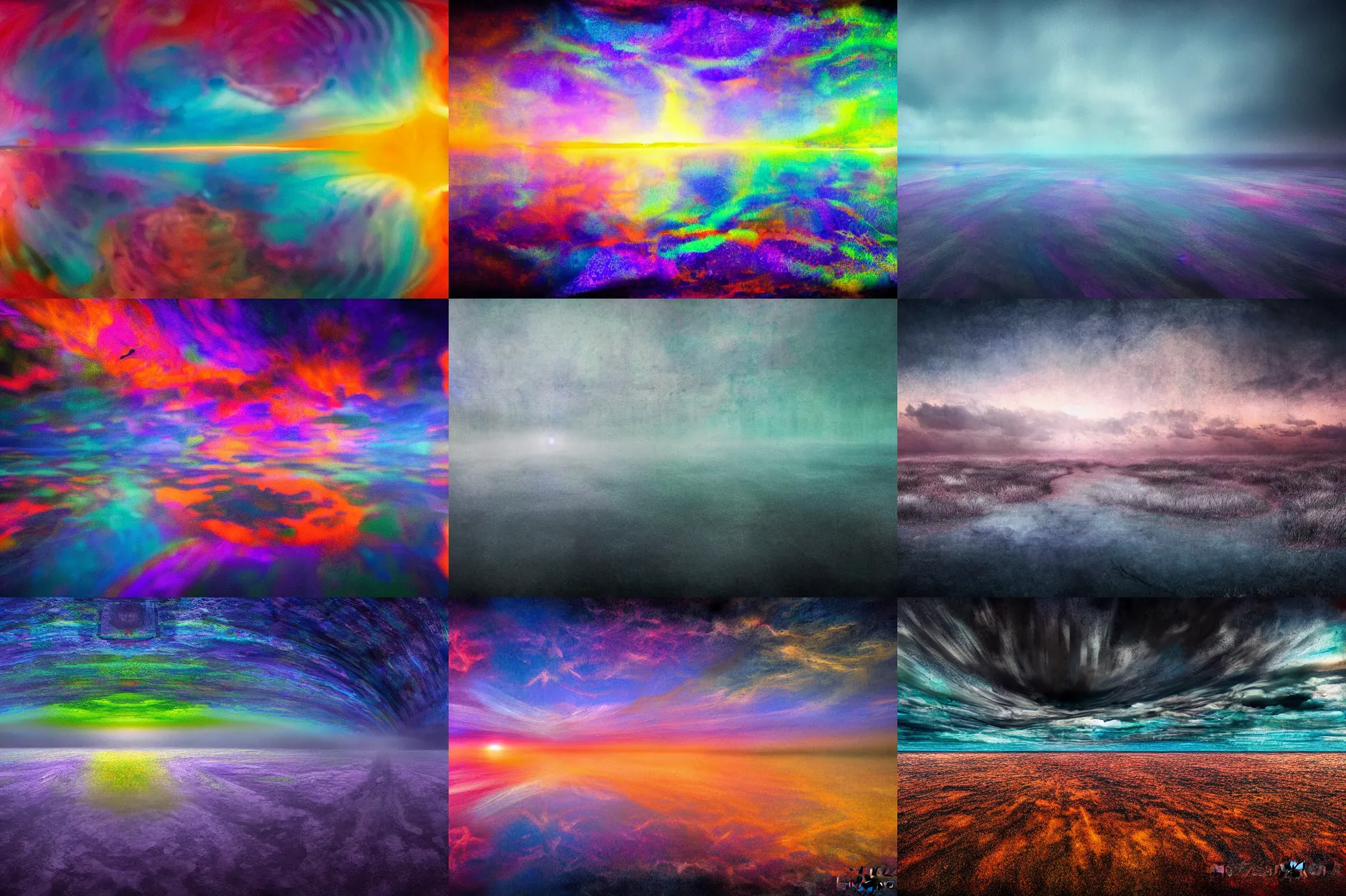 Image similar to Inner experience of the acid horizon, 4K, 8K stunning artwork, haunting, dreamy by Mark Kowaltzky