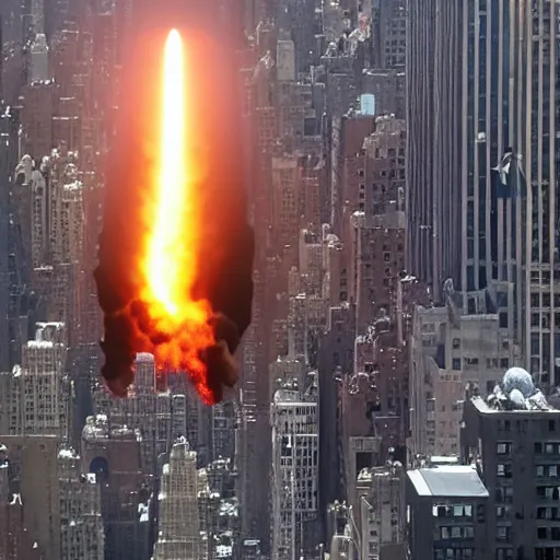 Image similar to nuke hits nyc