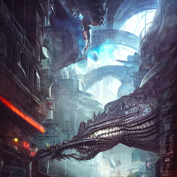 Image similar to Kaiju subway train alien attacking a city, fantasy artwork, award winning, hyper detailed, very very very beautiful!, studio lighting, artstation