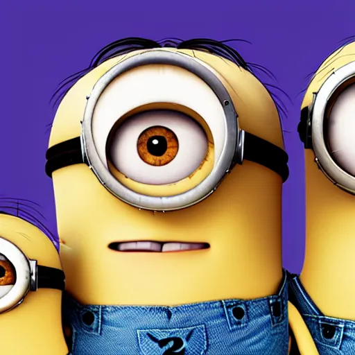 Prompt: icon pack based on minions ultra realistic