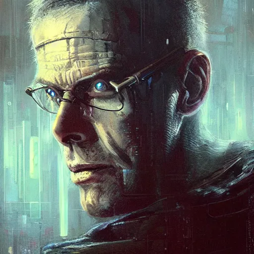 Image similar to neuromancer, painted by seb mckinnon, high detail, dramatic light, digital art, painted by greg rutkowski, promotional movie posterart, trending on artstation