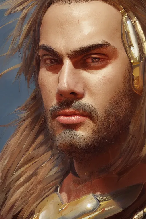 Prompt: oil portrait of goktay, epic, cinematic, elegant, highly detailed, featured on artstation