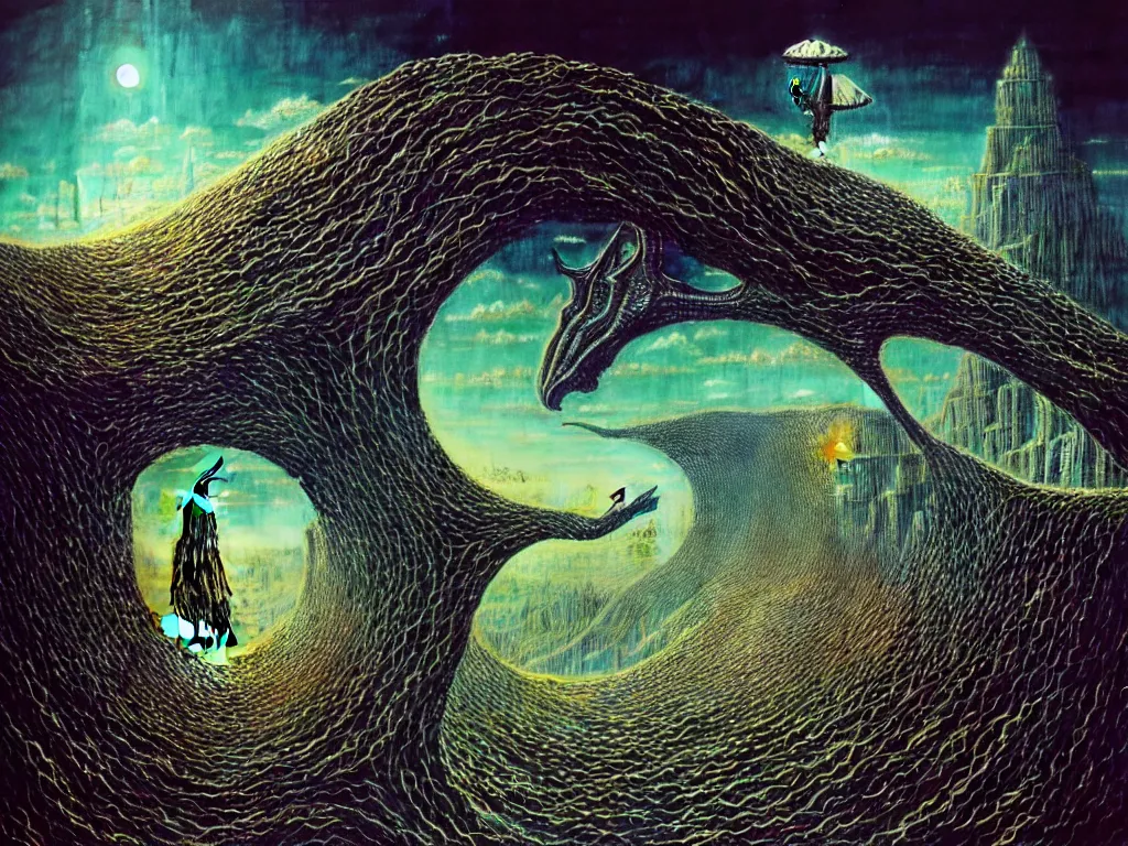 Prompt: highly detailed photo of consciousness does not determine life, but life determines consciousness, trending on deviantart, neo surrealism, sharp focus, 4 k, a lot of little details, octane, masterpiece, art by max ernst