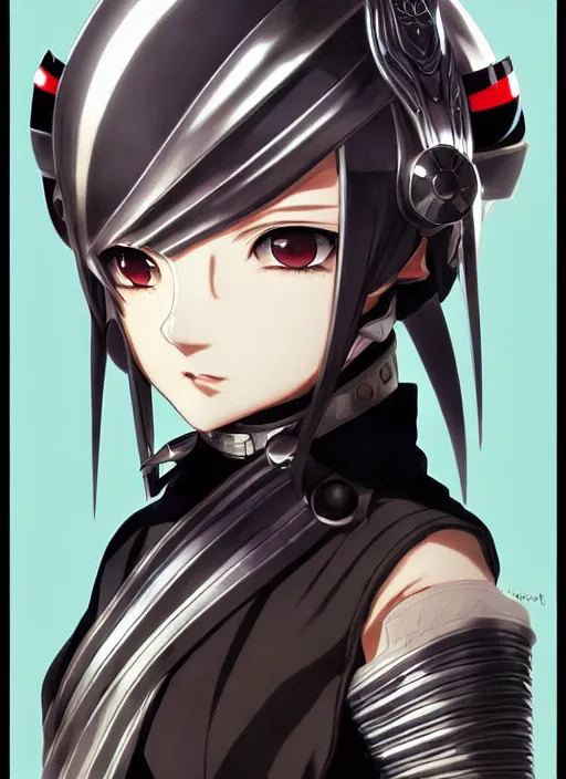 Image similar to ilya kuvshinov anime reol in ornate armor, last exile, murata range, fine detail, perfect anime face, dramatic lighting, dynamic composition, yoshitoshi abe, art deco, cel shading, vivid, rich texture, yoshinari yoh, alphonse mucha, ( ( ( colorful ) ) ),