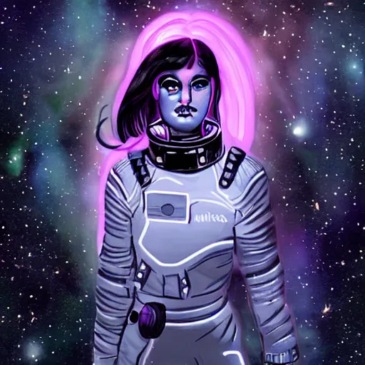 Prompt: space goth